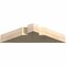 Ekena Millwork Portland Rough Sawn Timber Gable Bracket, Douglas Fir, 36"W x 9"H x 4"D x 6"F, 6/12 Pitch GBW036X09X0406POR00RDF - alternate 4